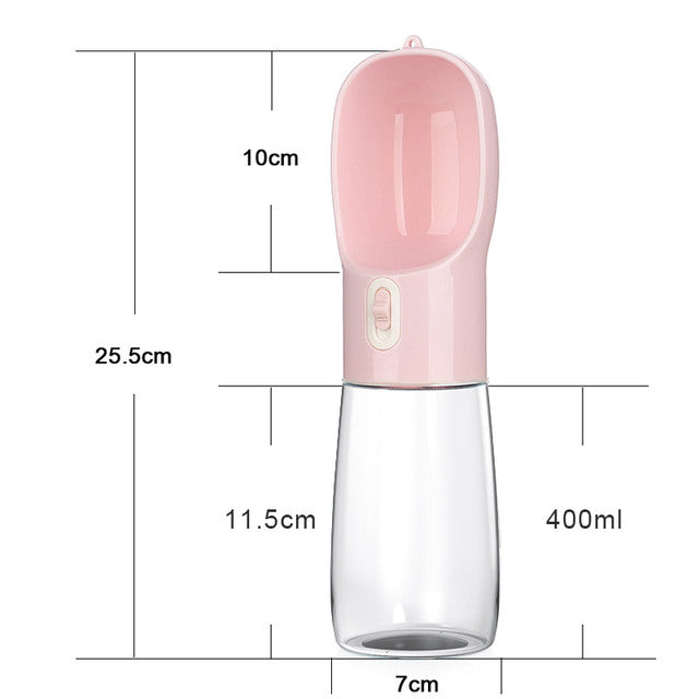 FurryFriends™ Pet Dog Water Bottle Feeder