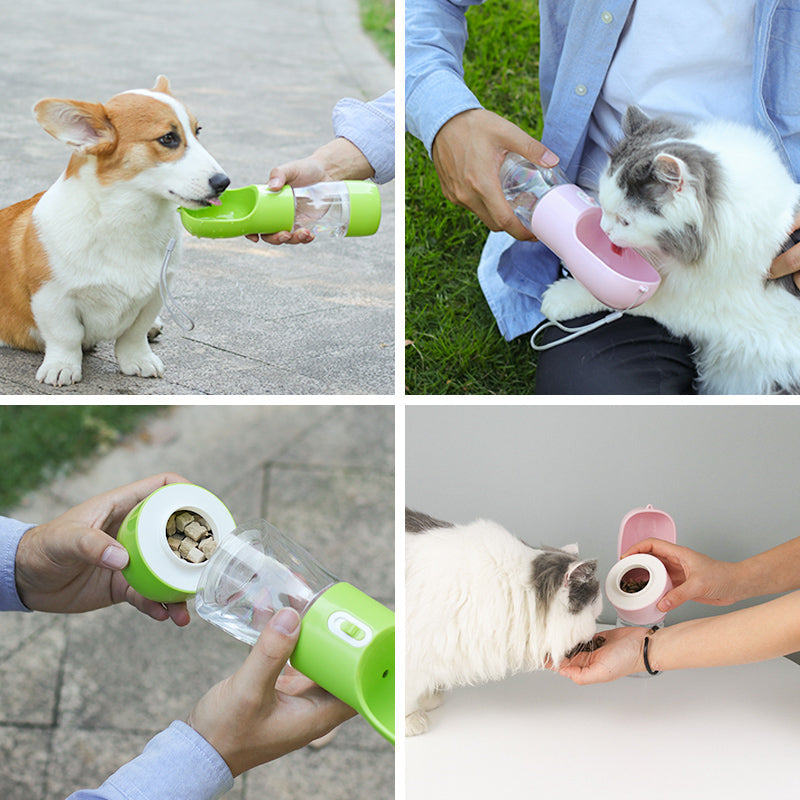 FurryFriends™ Pet Dog Water Bottle Feeder