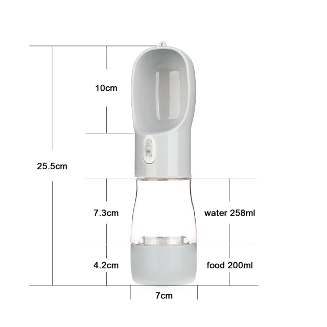 FurryFriends™ Pet Dog Water Bottle Feeder