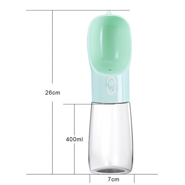 FurryFriends™ Pet Dog Water Bottle Feeder
