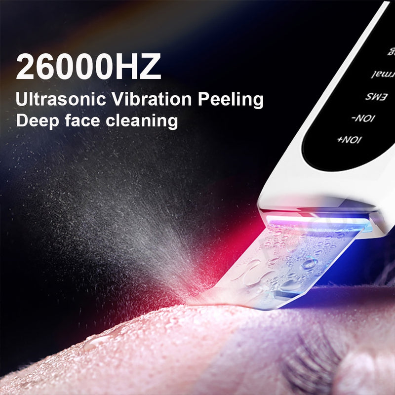 Ultrasonic Skin Scrubber Peeling
