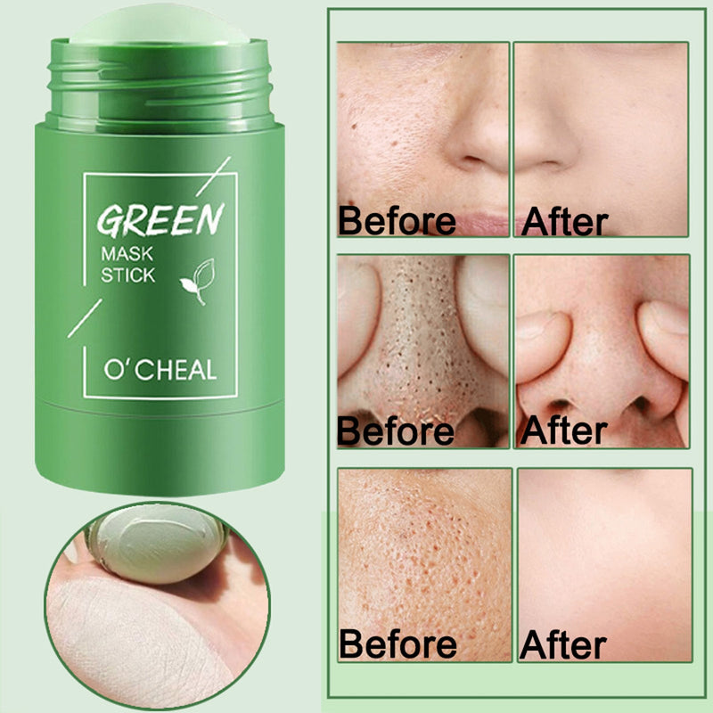 Green Tea Cleansing Solid Face Mask