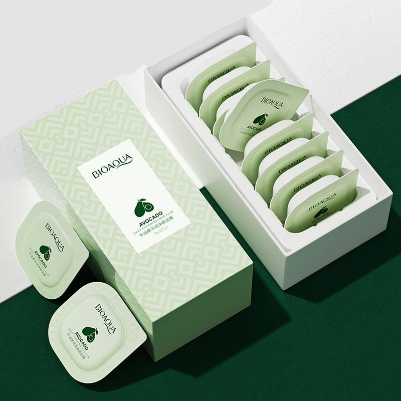 Bioaqua 8Pcs/Set Pudding Face Mask