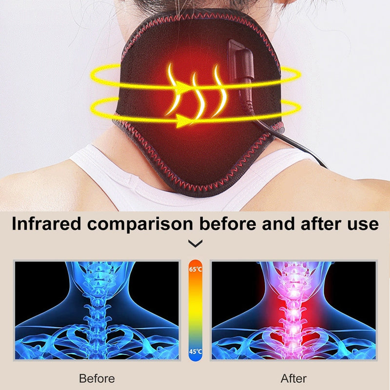 Electric Neck Heating Pad Heated Neck Wrap