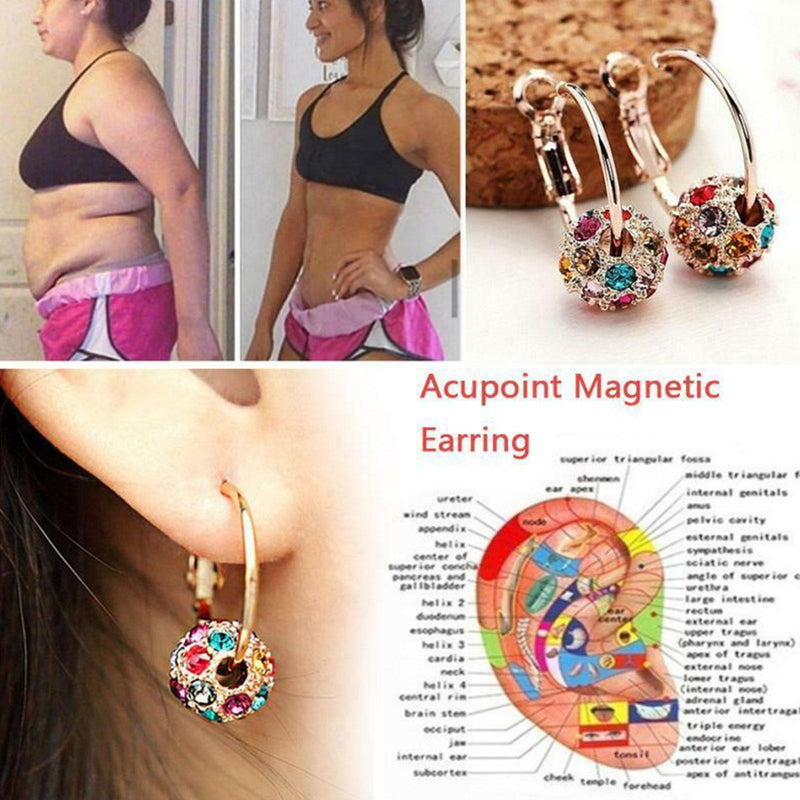 Magnetic Slimming Earrings Lose Weight