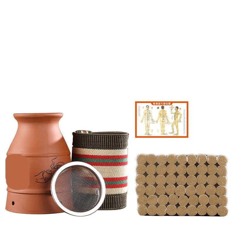 Ceramic Moxibustion Jar Muscle Relax