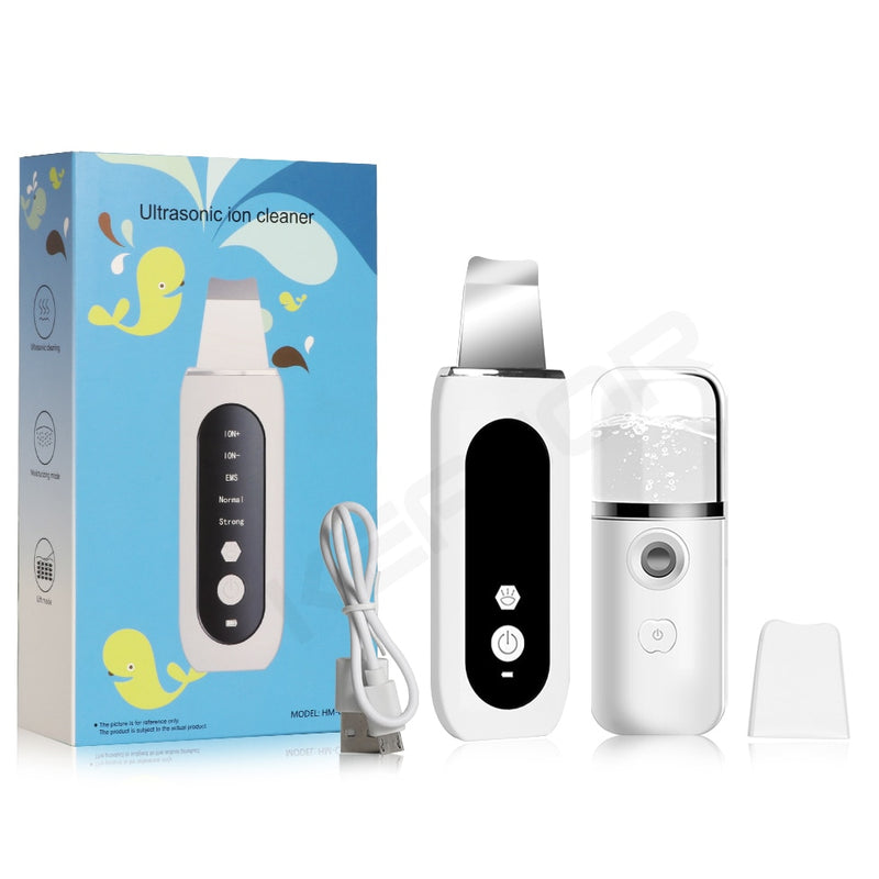 Ultrasonic Skin Scrubber Peeling