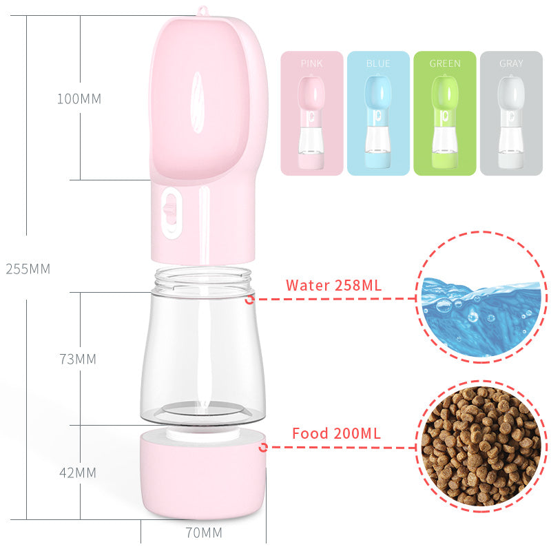 FurryFriends™ Pet Dog Water Bottle Feeder