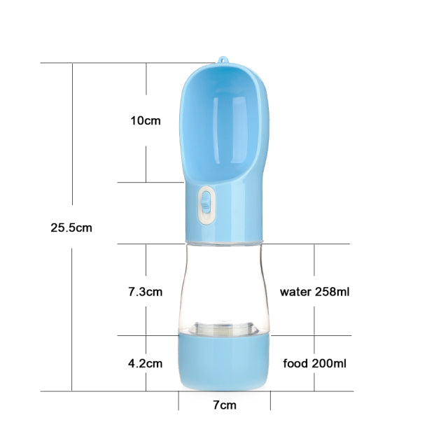 FurryFriends™ Pet Dog Water Bottle Feeder