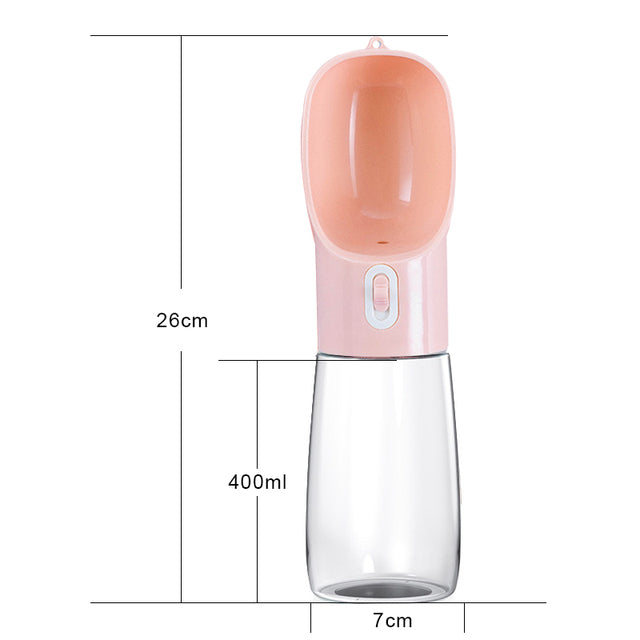 FurryFriends™ Pet Dog Water Bottle Feeder