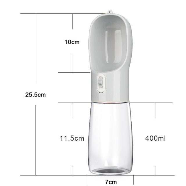 FurryFriends™ Pet Dog Water Bottle Feeder