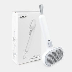 Aumuca Self Cleaning Slicker Brush for Cat