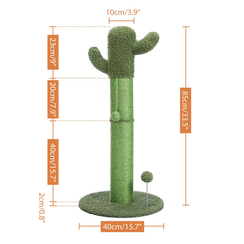 Cute Cactus Pet Tree Toy