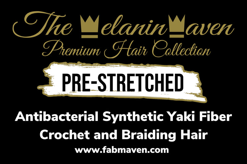 Premium Yaki Pre-stretched Kanekalon Hair