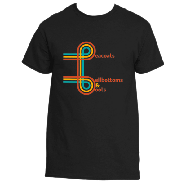 Peacoats, Bellbottoms & Boots Unisex Tee