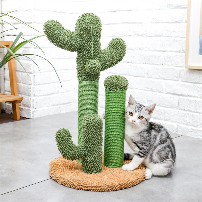 Cute Cactus Pet Tree Toy