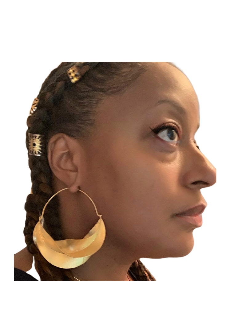 Fab Mavens Version Fulani Style African Hoops