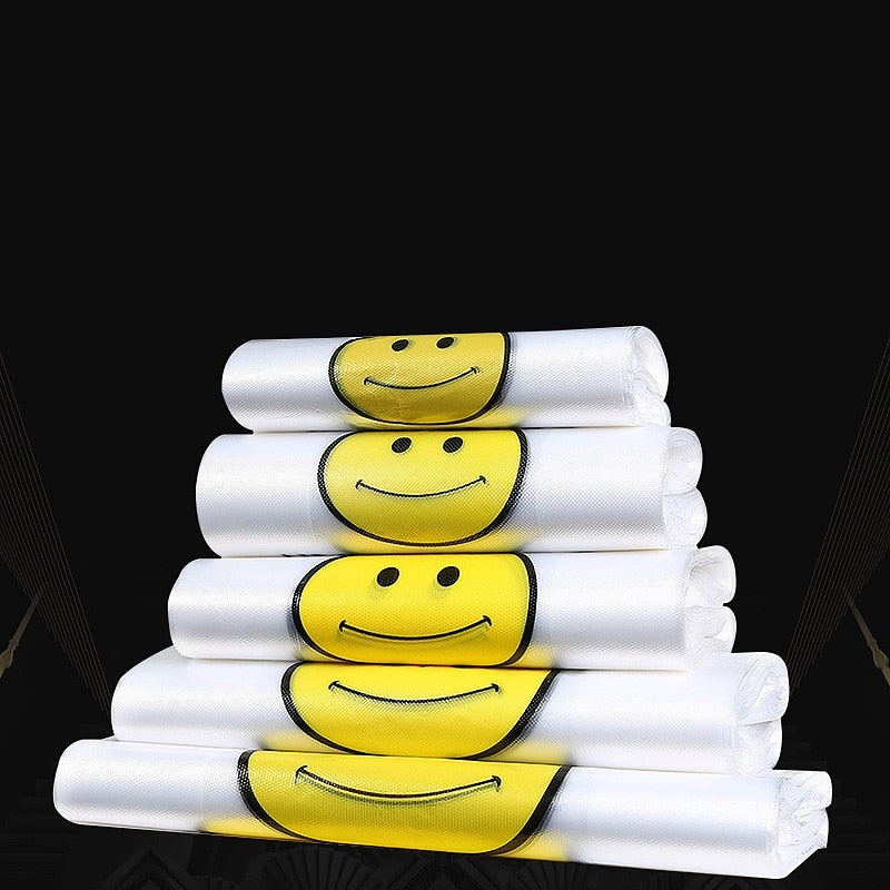 Grocery Shopping Plastic Bags With Handle