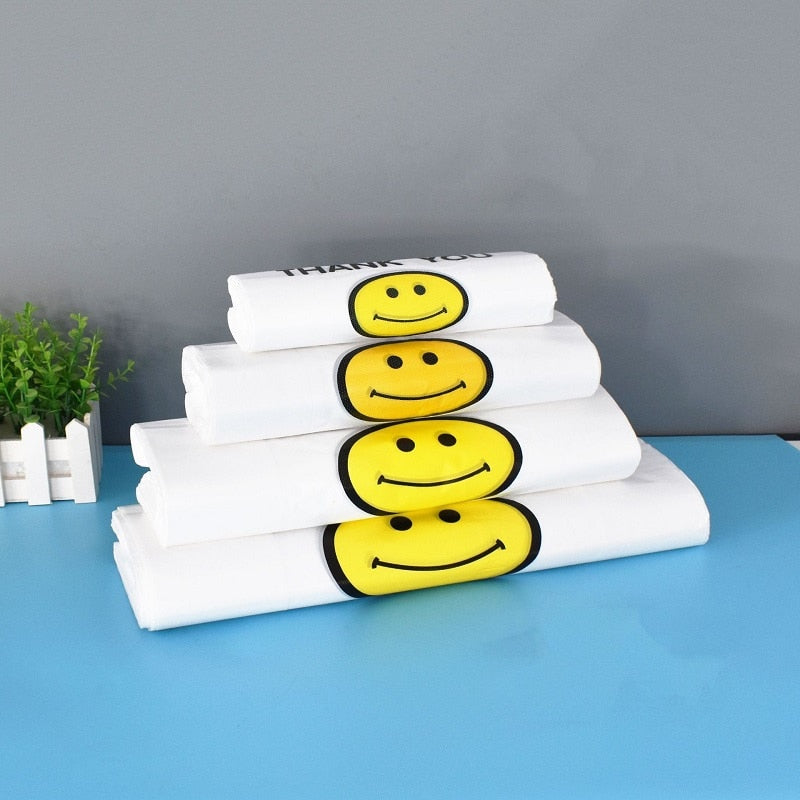 Grocery Shopping Plastic Bags With Handle