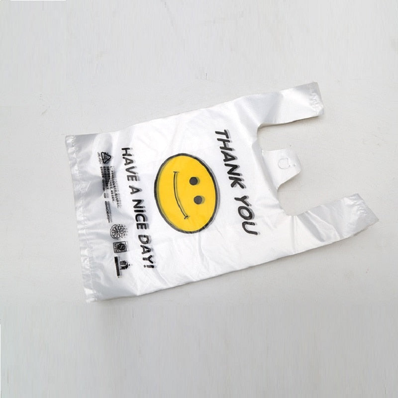 Grocery Shopping Plastic Bags With Handle