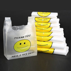Grocery Shopping Plastic Bags With Handle