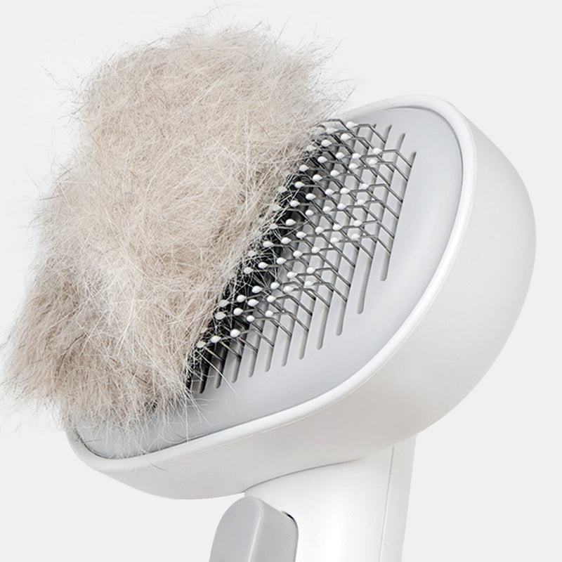 Aumuca Self Cleaning Slicker Brush for Cat
