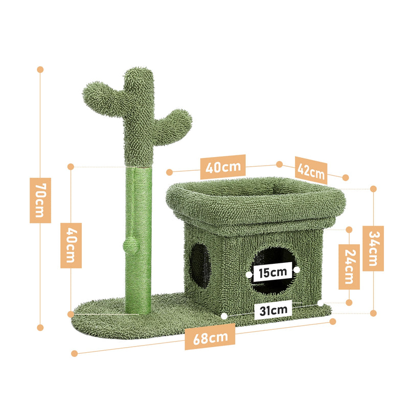 Cute Cactus Pet Tree Toy