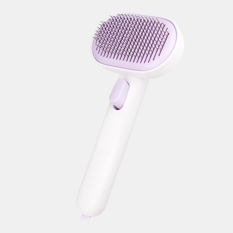 Aumuca Self Cleaning Slicker Brush for Cat