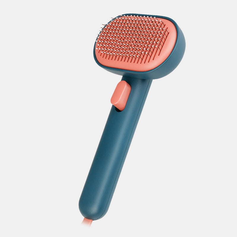 Aumuca Self Cleaning Slicker Brush for Cat