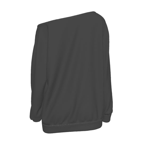 The Bow Chicka Wow Wow Off-Shoulder Sweatshirt
