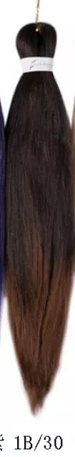 Premium Yaki Pre-stretched Kanekalon Hair