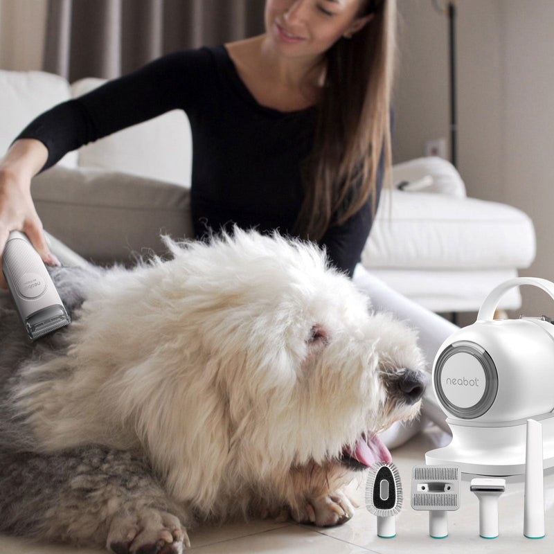 Neabot P1 Pro Professional Pet Grooming Vacuum Kit  | Hair Clipper